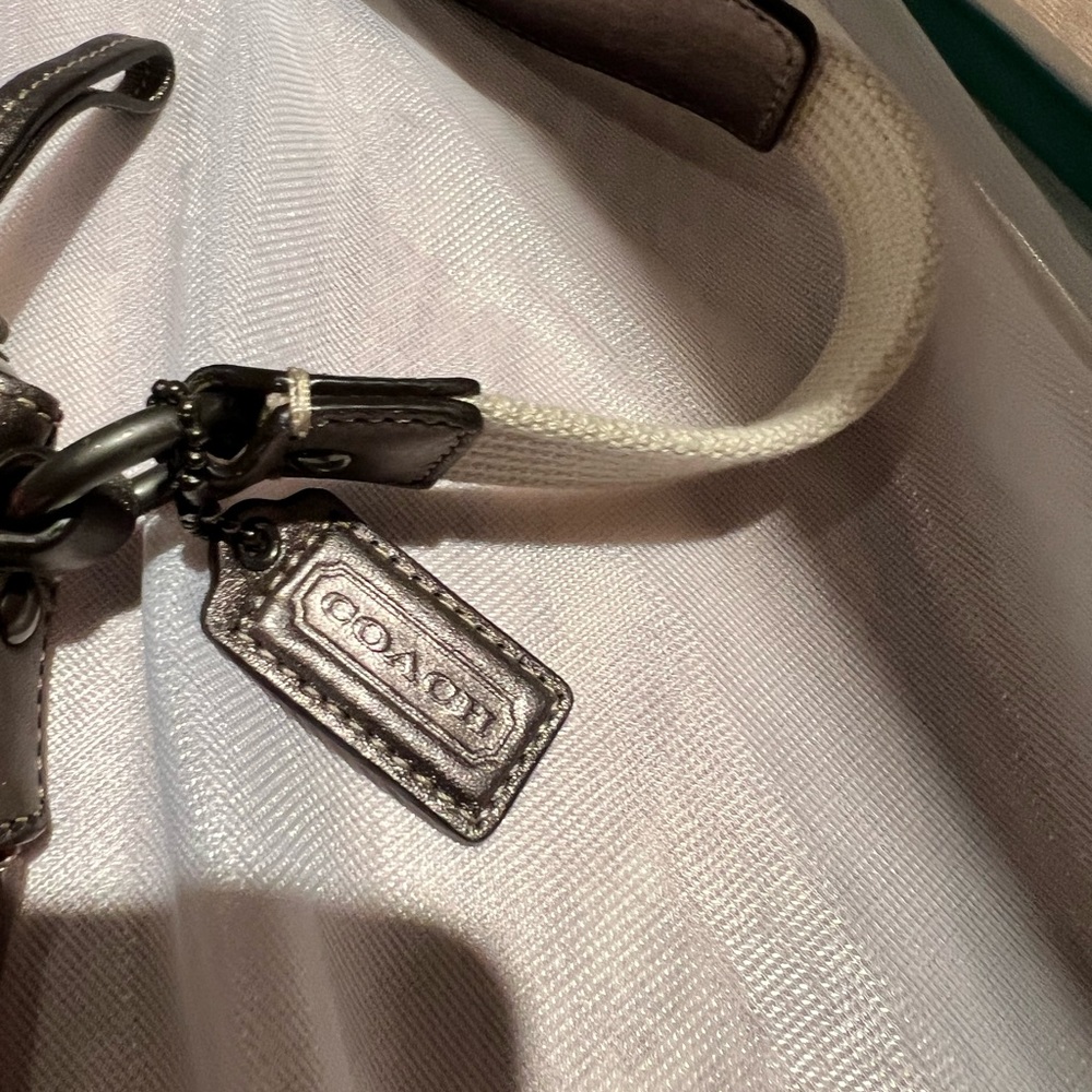 Coach Bleeker Pink Patchwork Vintage Crossbody Su… - image 4